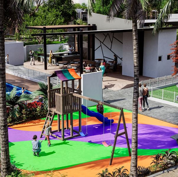 foto de casas en venta Juegos infantiles Mezcales Elite sector Norte contructora Vidafel en culiacan sinaloa