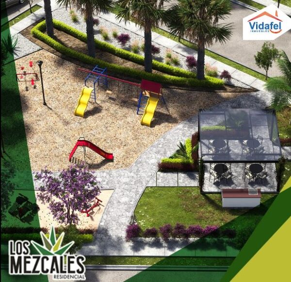 foto de casas en venta areas comun en Mezcales sector Norte contructora Vidafel en culiacan sinaloa