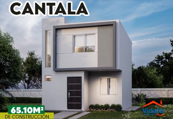 foto de casas en venta modelo cantala en Mezcales sector Norte contructora Vidafel en culiacan sinaloa