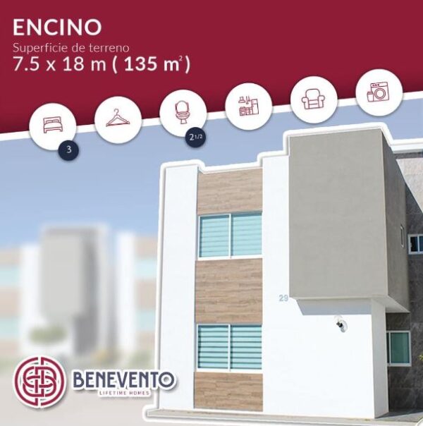 foto de casas en venta modelo encino en Benevento sector Norte contructora Homex en culiacan sinaloa