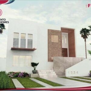 foto de casas en venta modelo fenix en Benevento sector Norte contructora Homex en culiacan sinaloa